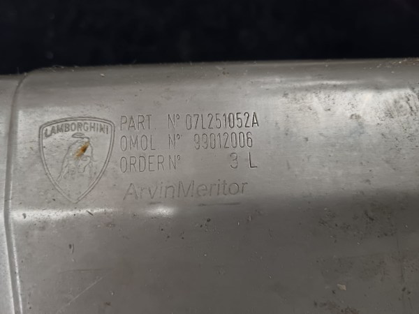 Silencieux d'&eacute;chappement pour lamborghini gallardo pas cher