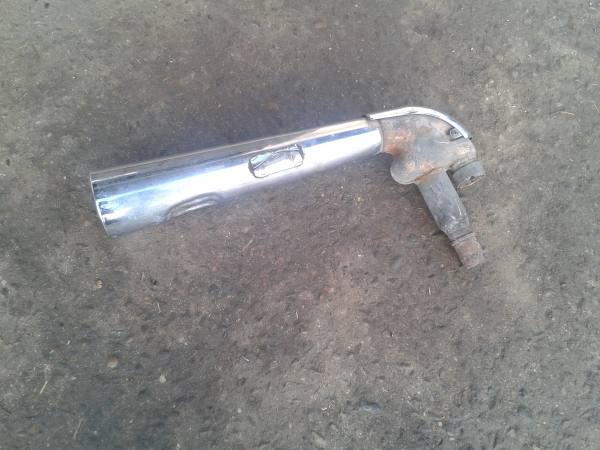 Silencieux gauche honda 500 vte 1986 pas cher