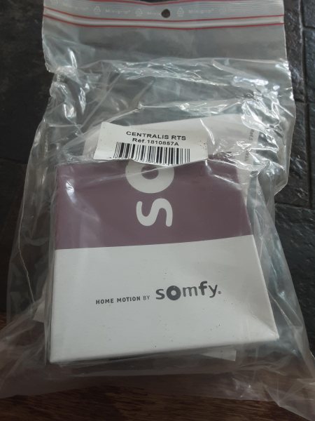 Annonce Somfy centralis rts