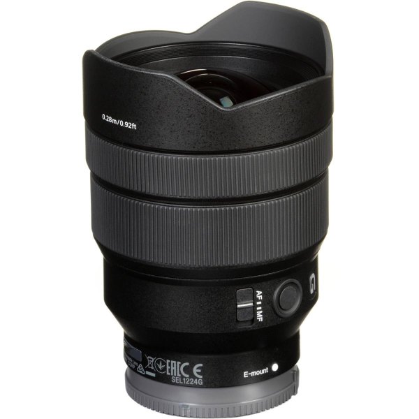 Sony fe 12-24mm f4 g e-mount lens
