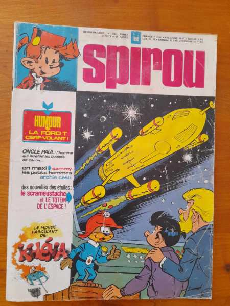 Spirou hebdomadaire n° 1955 - 38 e année