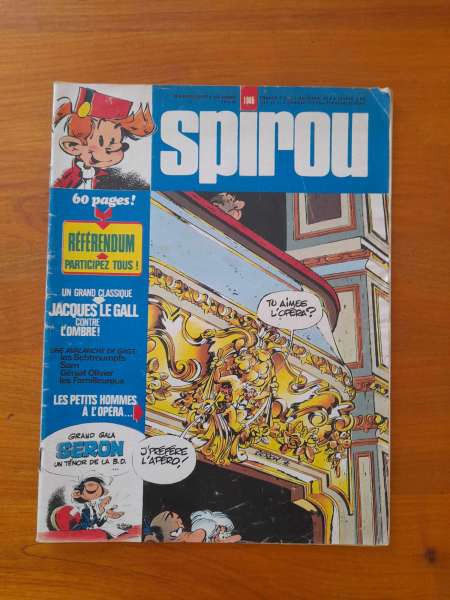 Spirou hebdomadaire n° 1985 - 39 e année
