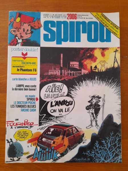 Spirou hebdomadaire n° 2006 -
