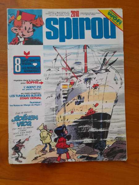 Spirou hebdomadaire n° 2010 - 39 e année
