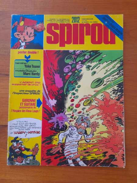 Spirou hebdomadaire n° 2012 - 39 e année