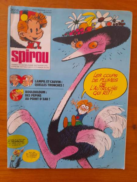 Spirou hebdomadaire n° 2037 - 40 e