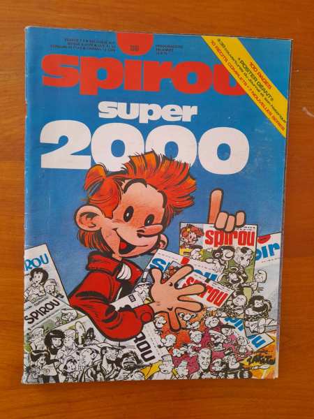 Spirou super 2000 - hebdomadaire n° 2000 - 39 e an