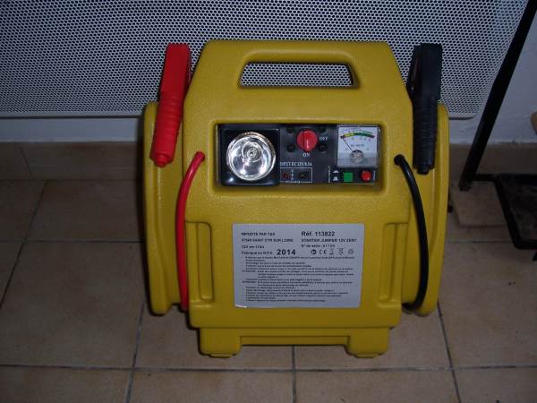 Starter jumper 12 v 2 en 1 neuf