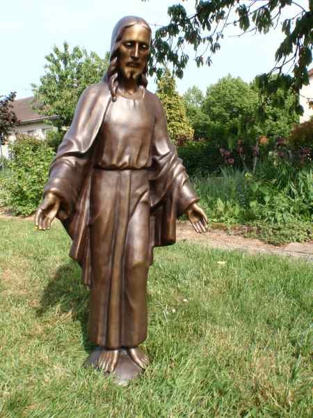 Statue en bronze.