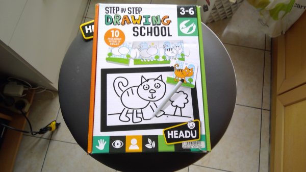 Step by step drawing school (headu)