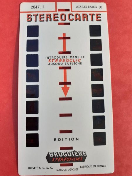 St&eacute;r&eacute;ocarte 2047.1 aix les bains (1)