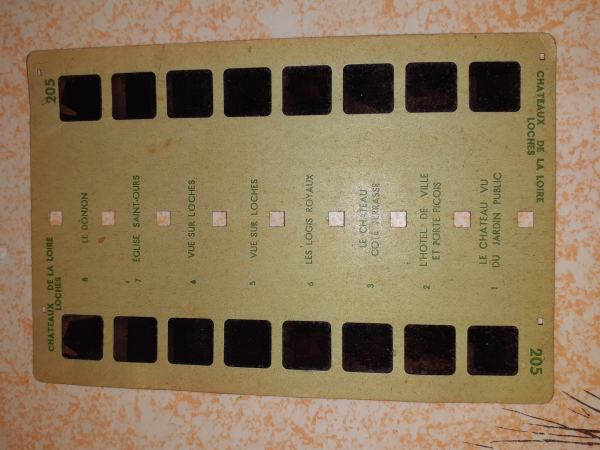 Stéréocarte 205 chateaux de la loire