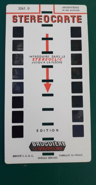 St&eacute;r&eacute;ocarte 2061.0 argenti&egrave;res et ses environs