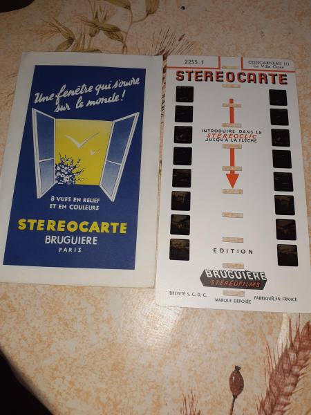 St&eacute;r&eacute;ocarte 2255.1 concarneau (1) la ville close