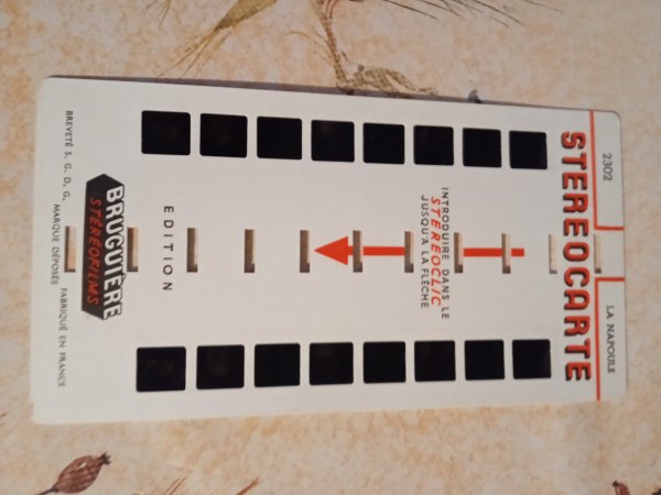 St&eacute;r&eacute;ocarte 2302 la napoule