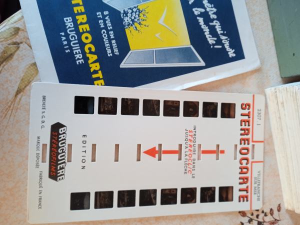 St&eacute;r&eacute;ocarte 2307.1 villefranche sur mer