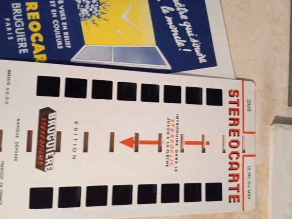 St&eacute;r&eacute;ocarte 2868 le pic du midi