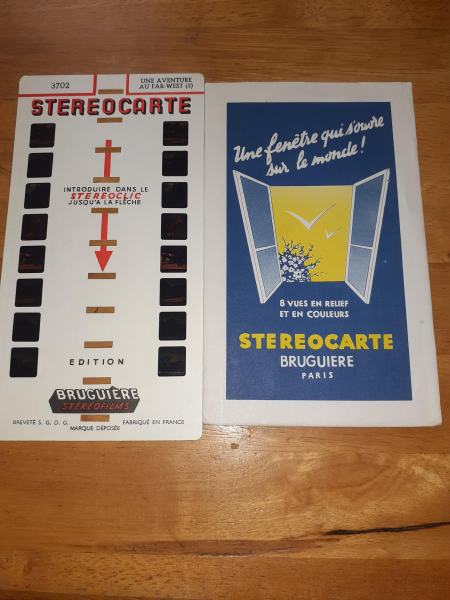 Stéréocarte 3703 une aventure au far - west (4)