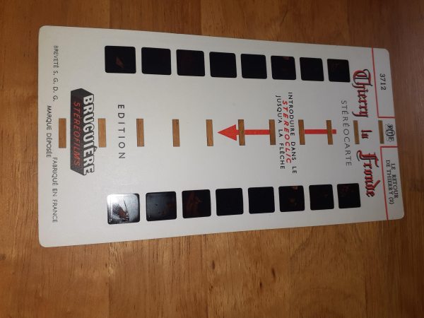 Stéréocarte 3712 le retour de thierry la fronde -