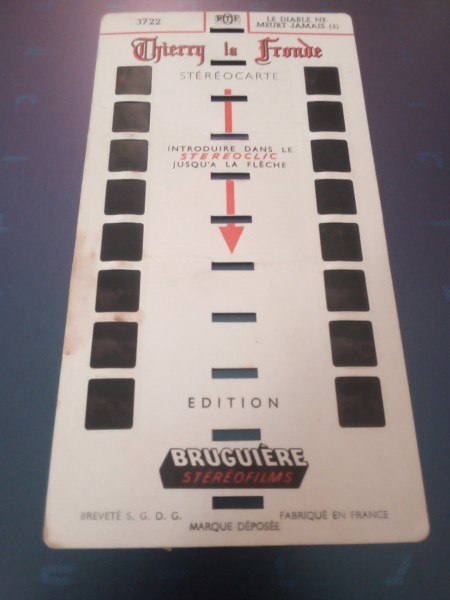 St&eacute;r&eacute;ocarte brugui&egrave;re n&deg; 3722 thierry la fronde