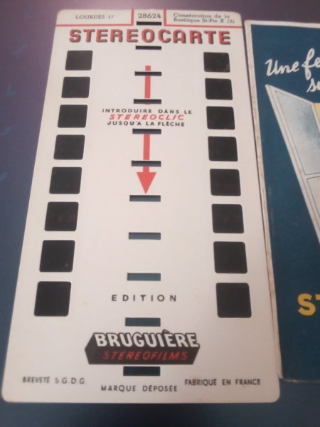 Stéréocarte lourdes 17 - 28624