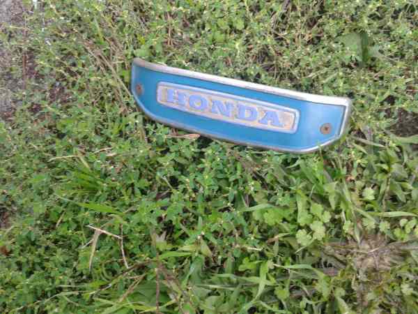 Support et sigle honda 1000 goldwing 1980 pas cher