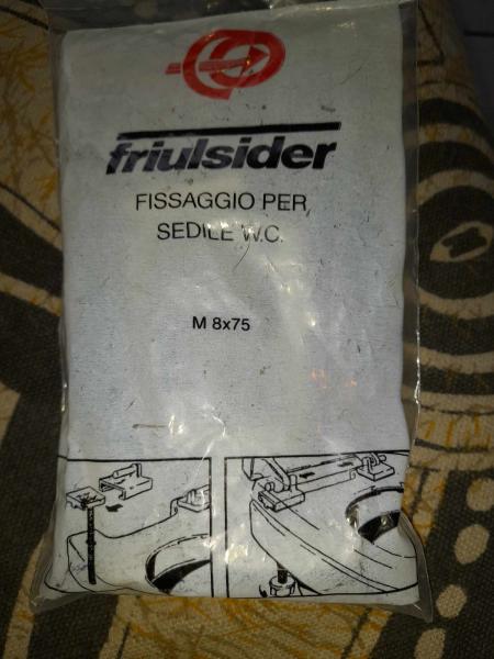 Support fixation abatant de wc