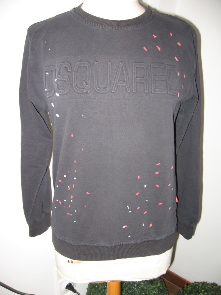 Sweat noir dsquared