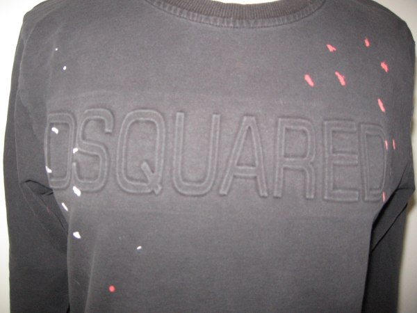 Vente Sweat noir dsquared