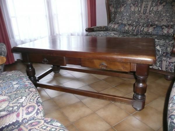 Table basse bois massif