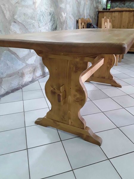 Vente Table bois d'épicéa 180
