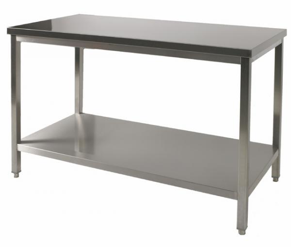 Table en inox pro 90x60cm - neuve et livrée
