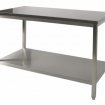 Table en inox pro 90x60cm - neuve et livrée