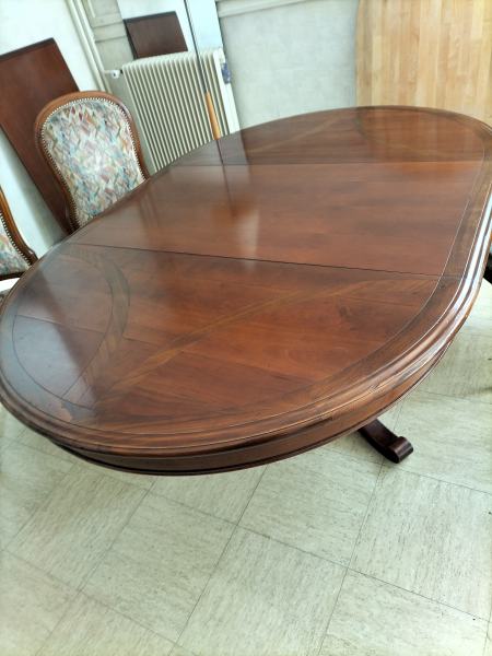 Vente Table ronde avec rallonges