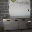 Table frigorifique, ventilée, 3 portes gn 1/1 emdb