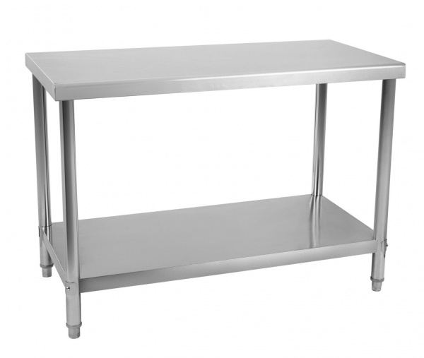 Vente Table en inox centrale 100x70cm - neuve et livrée