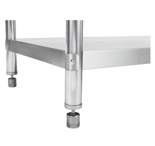 Annonce Table en inox centrale 100x70cm - neuve et livr&eacute;e