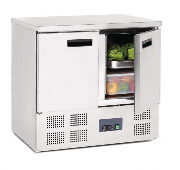 Table r&eacute;frig&eacute;r&eacute;e positive 2 portes - neuve pas cher