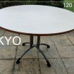 Table ronde collectivité 120 cm, pied central