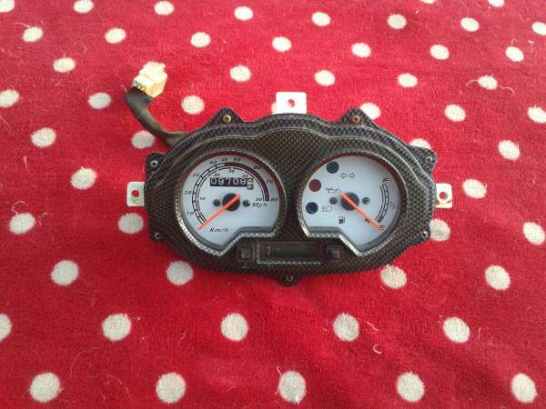 Tableau de bord scooter barossa 50 speed race 2008