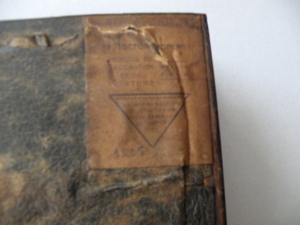 Annonce Tableau en émaux "la sérénade" signé jb imbert