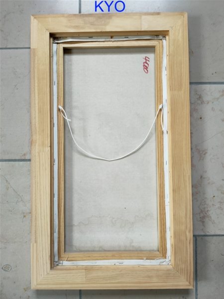 Annonce Tableau peinture toile de fruit raisin pêche verre