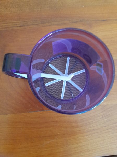 Vente Tamis &agrave; farine en poudre portable, tasse &agrave; mailles