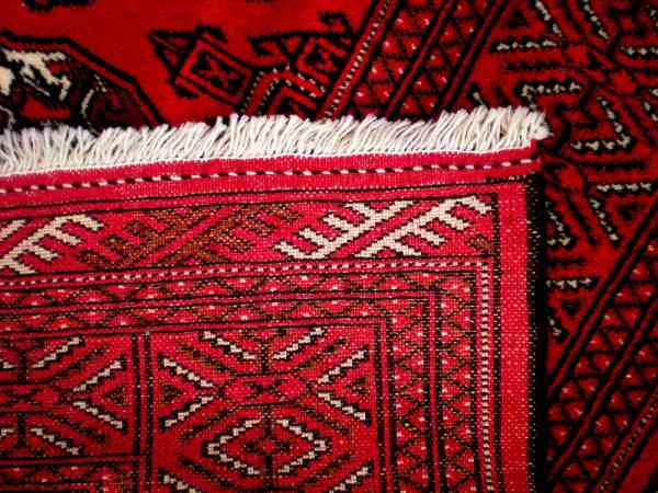 Vente Tapis boukhara turkmen en laine fait main