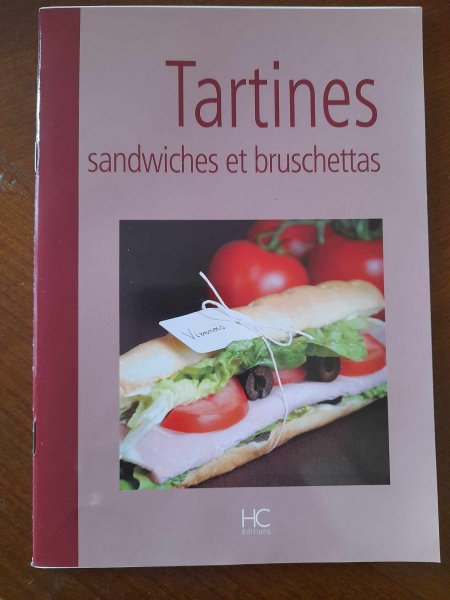 Tartines sandwiches et bruschettas - collectif