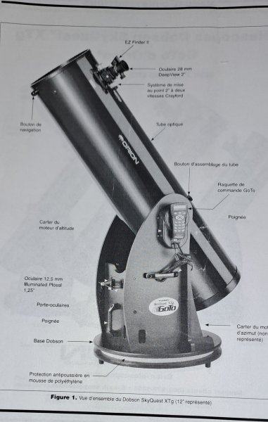Telescope dobson xt8g