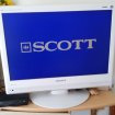 Téléviseur lcd scott 22'' tvx 220 avec adaptateur pas cher