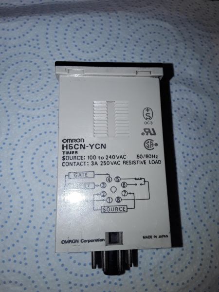 Vente Temporisation omron  spdt led h5cn-ycn 100 / 240 v