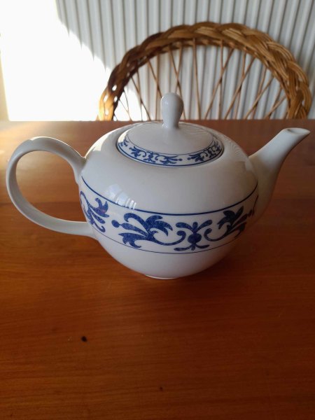 Theière andalousia porcelaine fine