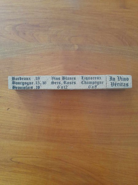 Annonce Thermomètre à vin  - de 0 à 20 °